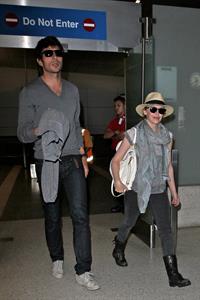 Kylie Minogue - LAX Airport in LA - June 9, 2012