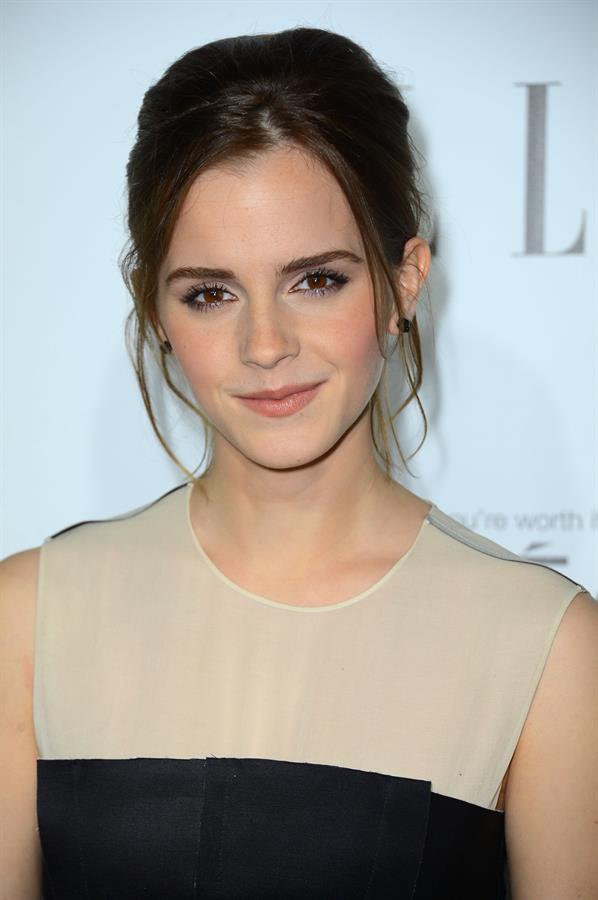 Emma Watson at Elle's Women in Hollywood Tribute at the Four Seasons Hotel in Beverly Hills - October 15 2012