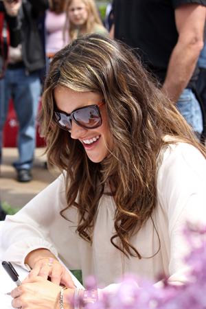 Alessandra Ambrosio Philips Satin Perfect Fashion and Beauty Event March 23, 2012 