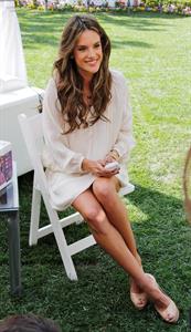 Alessandra Ambrosio Philips Satin Perfect Fashion and Beauty Event March 23, 2012 