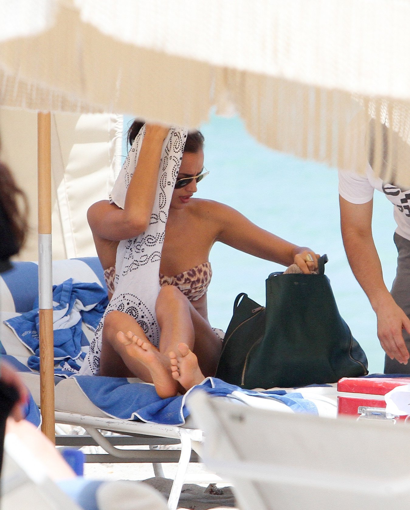Alessandra Ambrosio Bikini Pictures Alessandra Ambrosio Philips Satin Perfect Fashion and Beauty Event March 23, 2012