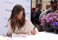 Alessandra Ambrosio Philips Satin Perfect Fashion and Beauty Event March 23, 2012 