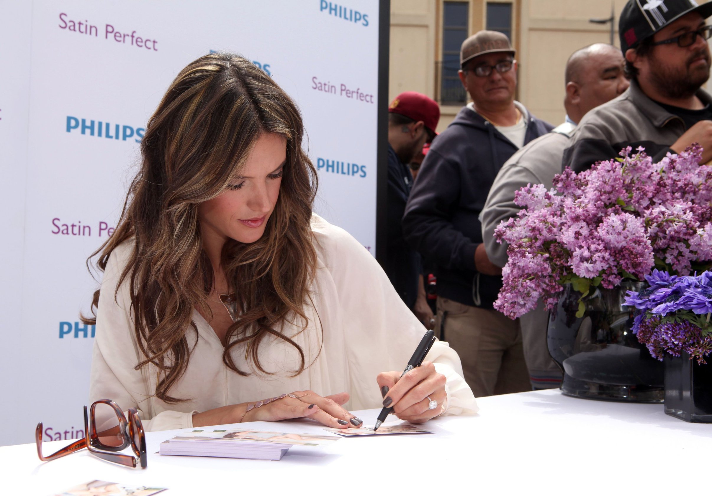 Alessandra Ambrosio Philips Satin Perfect Fashion and Beauty Event March 23, 2012 