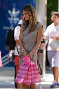Alessandra Ambrosio outside a Victorias Secret store in Miami Beach 