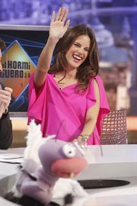 Alessandra Ambrosio on El Hormiguero tv show in Madrid 05.03.2012 