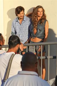 Alessandra Ambrosio on the set of a photoshoot for Colcci in Marina Del Rey 17 06 12 