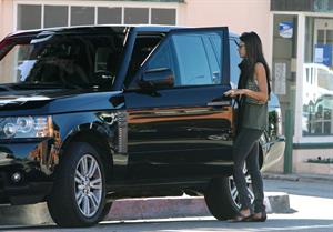 Alessandra Ambrosio out in Brentwood on January 28 