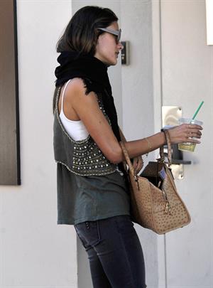 Alessandra Ambrosio out in Brentwood on January 28 