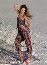 Alessandra Ambrosio photoshooting for Victoria's Secret in Saint Barthelemy 