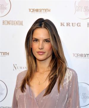 Alessandra Ambrosio Shine on Sierra Leone 5th annual fundraiser in Venice CA May 25, 2011 
