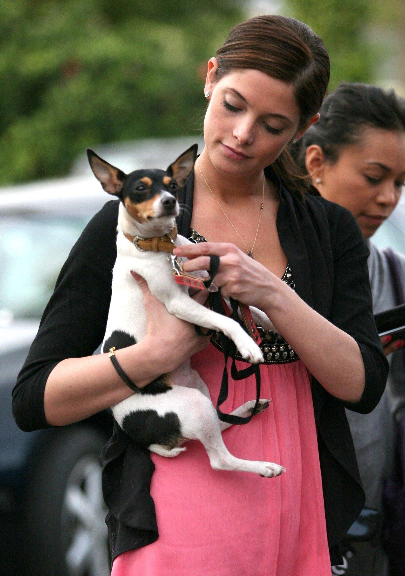 Ashley Greene and her dog Marlow out and about in Beverly Hills on January 15 