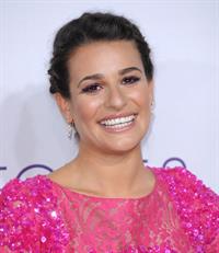 Lea Michele in pink at the 39th Annual People's Choice Awards in Los Angeles on Jan 9, 2013 