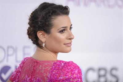 Lea Michele in pink at the 39th Annual People's Choice Awards in Los Angeles on Jan 9, 2013 