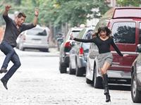 Lea Michele - On the Set of Glee - August 12, 2012