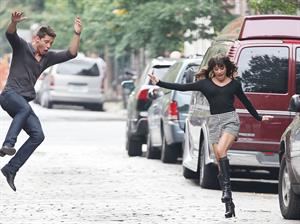 Lea Michele - On the Set of Glee - August 12, 2012