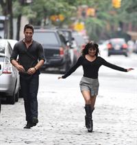 Lea Michele - On the Set of Glee - August 12, 2012