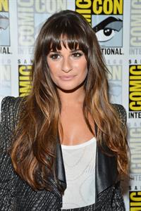 Lea Michele @  GLEE  Press Room during Comic-Con 2012 - July 14, 2012
