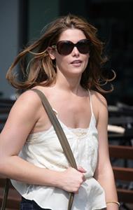 Ashley Greene out in New York City on July 7, 2010 