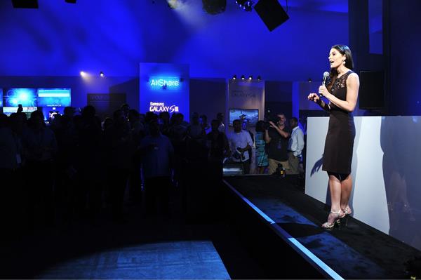 Ashley Greene at the Samsung Galaxy S III launch in New York on July 20, 2012