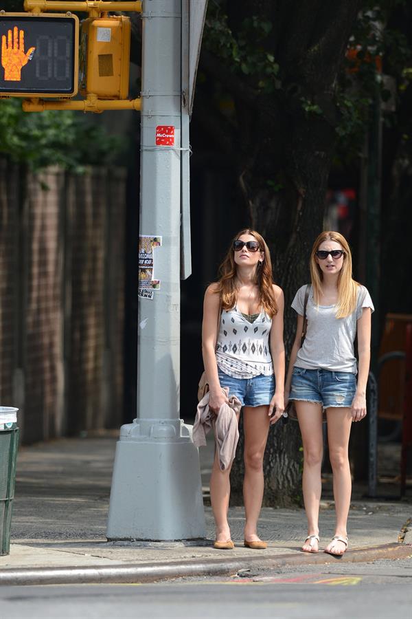 Ashley Greene - August 24 2012 - Out and About with her Publicist - Friend in East Village, New York