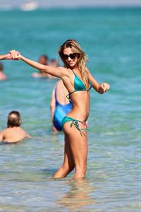 Lauren Stoner in a bikini