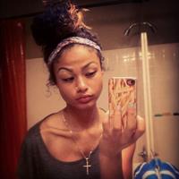 India Westbrooks taking a selfie