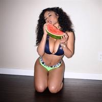 India Westbrooks in a bikini