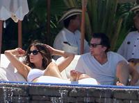 Kate Beckinsale wearing a bikini on vacation in Mexico August 22, 2013 