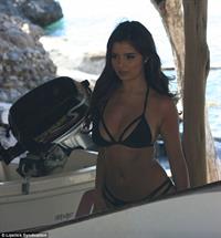 Demi Rose Mawby in a bikini