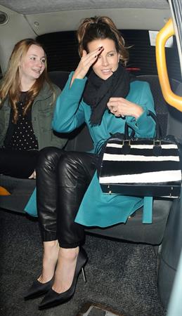 Kate Beckinsale out for dinner at Scott's Restaurant in London February 18-2013 