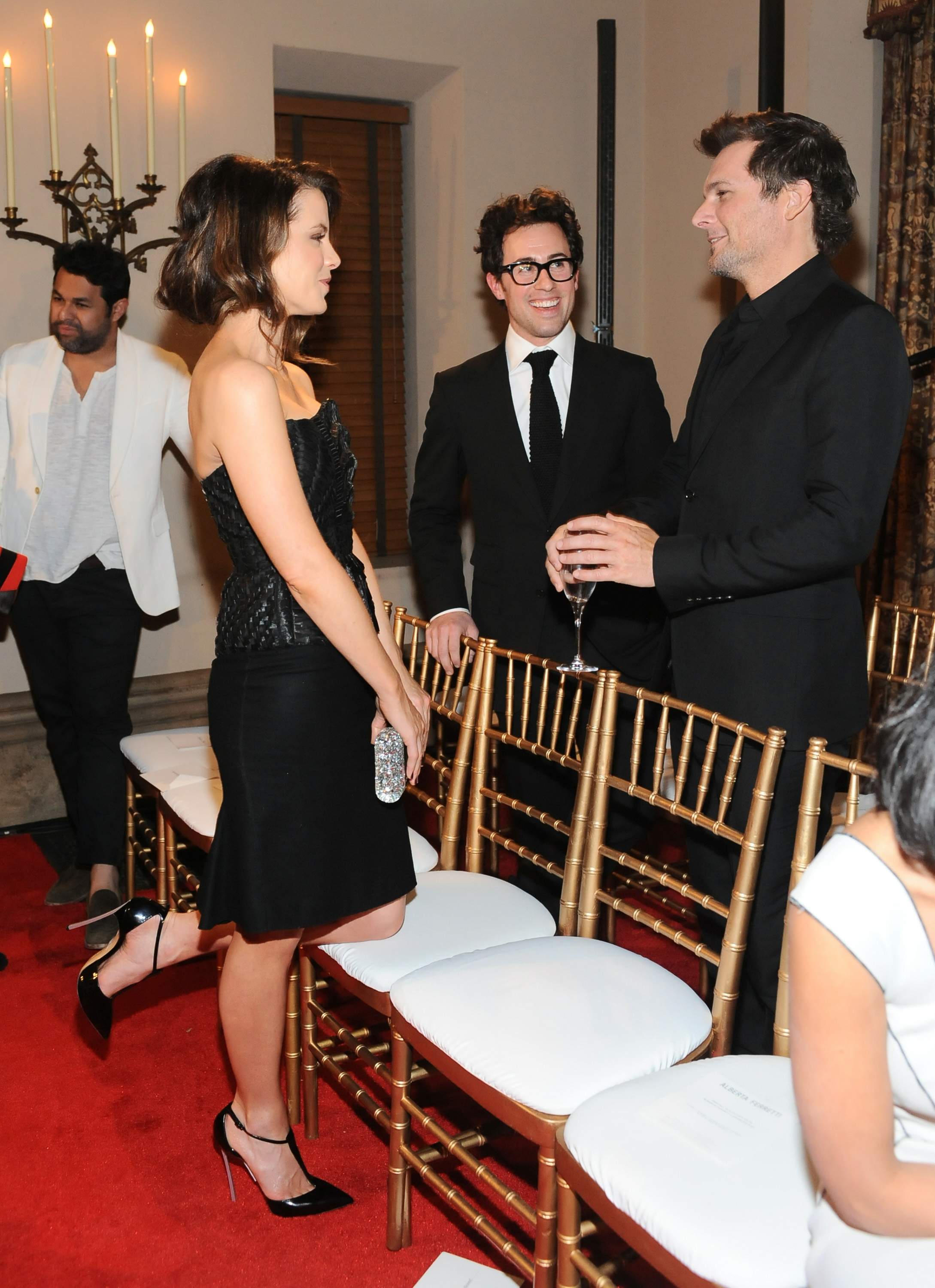 Kate Beckinsale Alberta Ferretti and Vogue Fashion Show & Dinner in LA January 10, 2013 