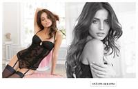 Diana Morales in lingerie