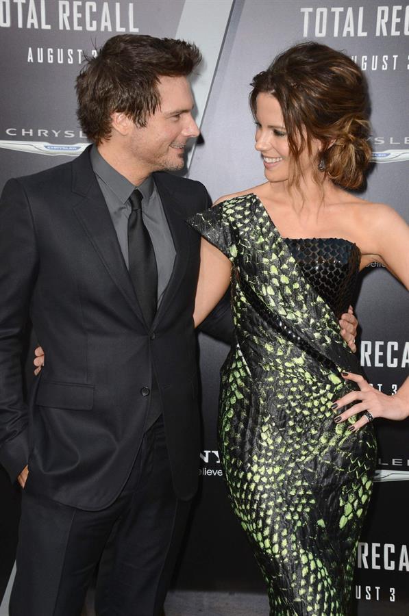 Kate Beckinsale Premiere of Columbia Pictures' 'Total Recall' at Grauman's Chinese Theatre in Hollywood August 1-20 