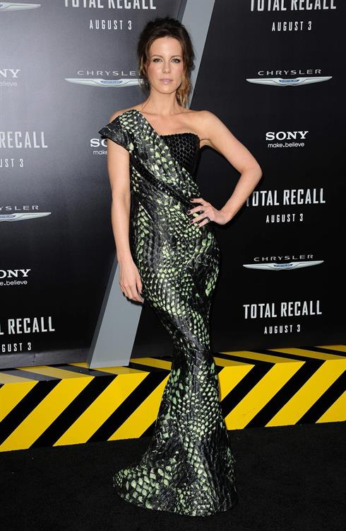 Kate Beckinsale Premiere of Columbia Pictures' 'Total Recall' at Grauman's Chinese Theatre in Hollywood August 1-20 