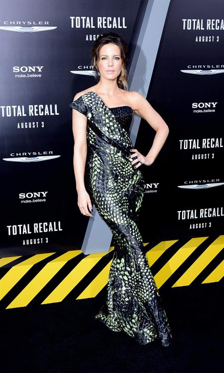 Kate Beckinsale Premiere of Columbia Pictures' 'Total Recall' at Grauman's Chinese Theatre in Hollywood August 1-20 