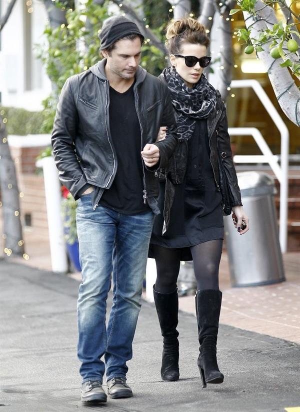 Kate Beckinsale  Did some shopping at Mayfield and Fred Segal in L.A.  December 2, 2012 