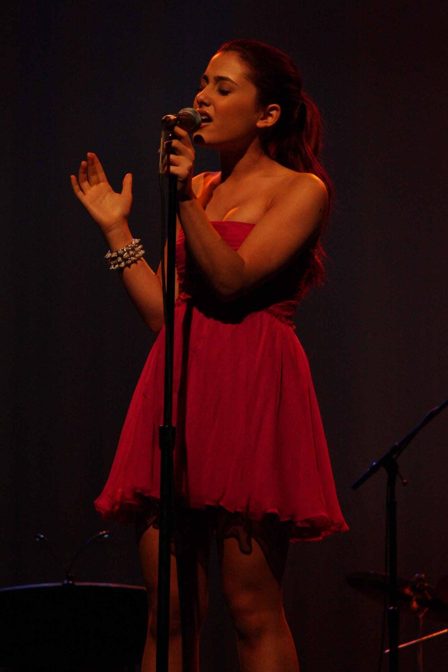 Ariana Grande Break the Cycles Louder than Words Bbenefit 11-09-2010 