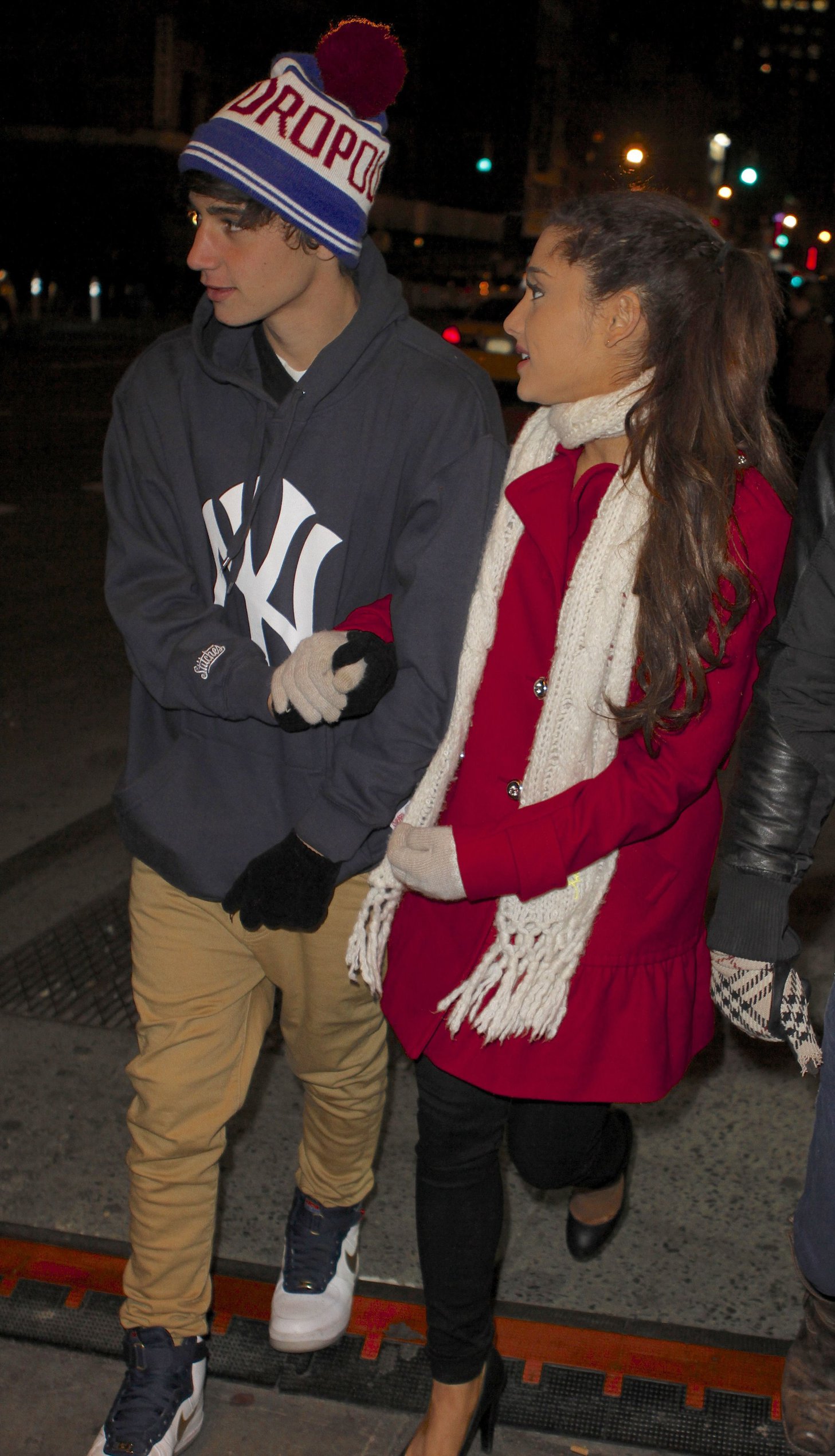 Ariana Grande in New York City 1/1/13