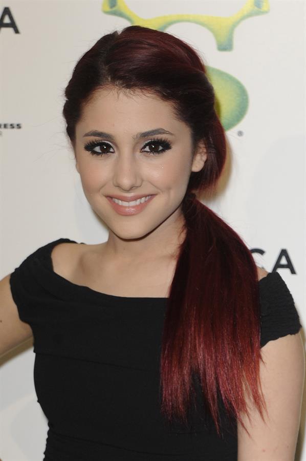 Ariana Grande Shrek Forever After premiere in New York 