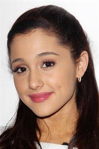 Ariana Grande in knee highs at 1D fan event in NY 11/18/12 