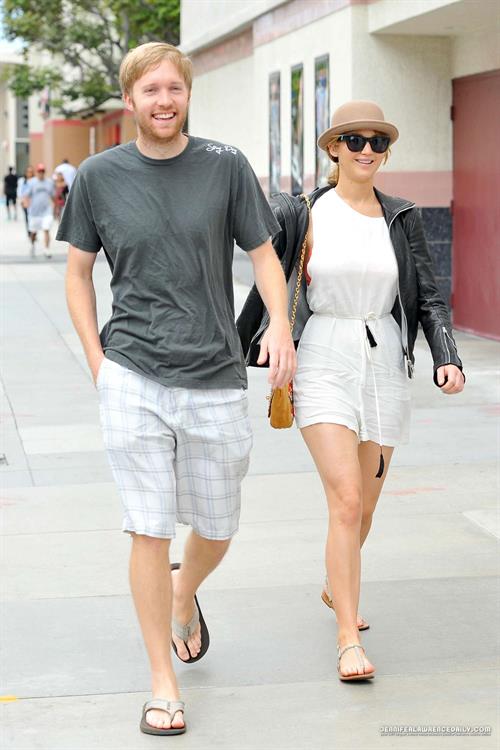 Jennifer Lawrence Santa Monica on June 17, 2012