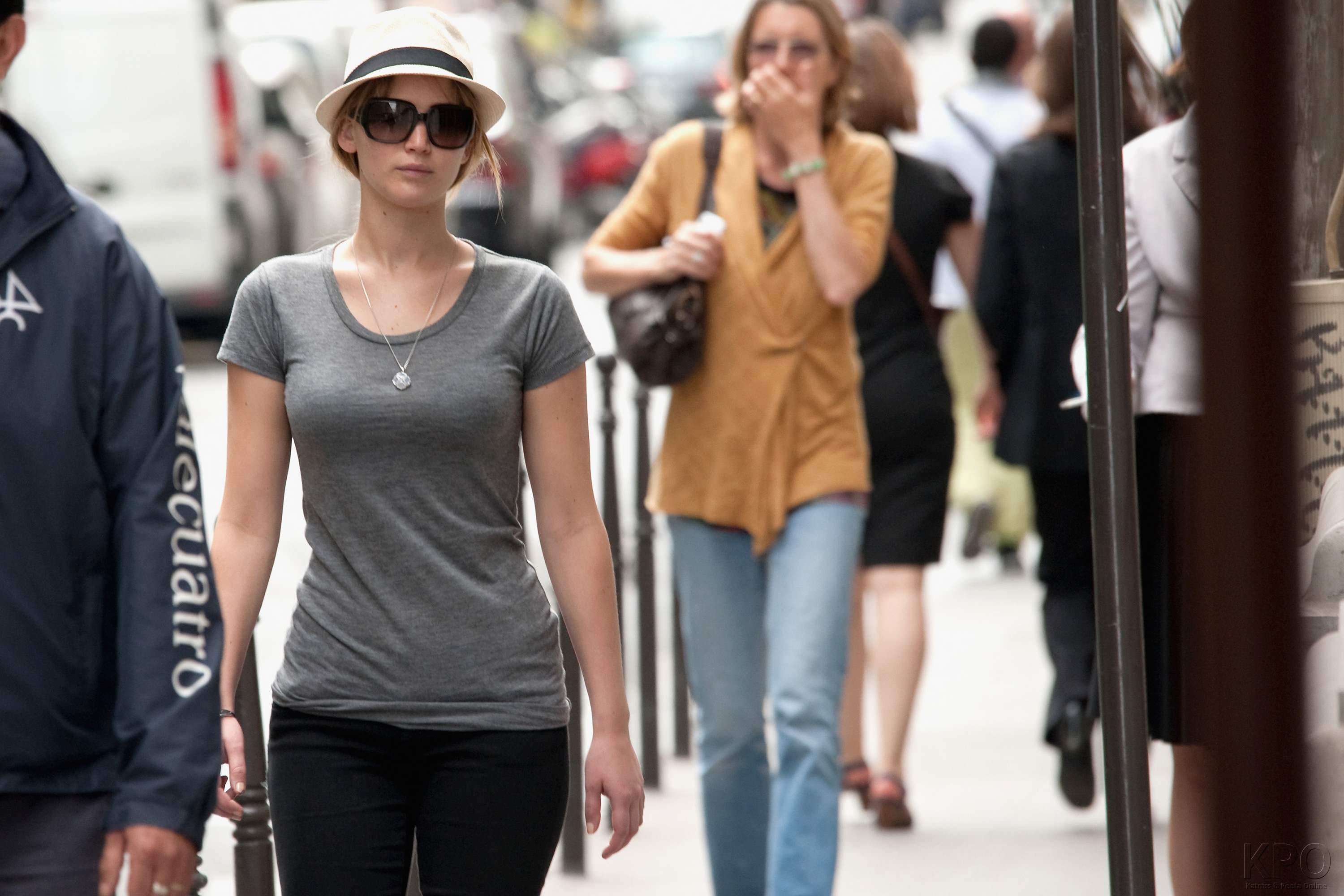 Jennifer Lawrence Pictures Jennifer Lawrence out about in Paris, France on 3-7-2012