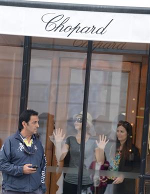 Jennifer Lawrence out about in Paris, France on 3-7-2012