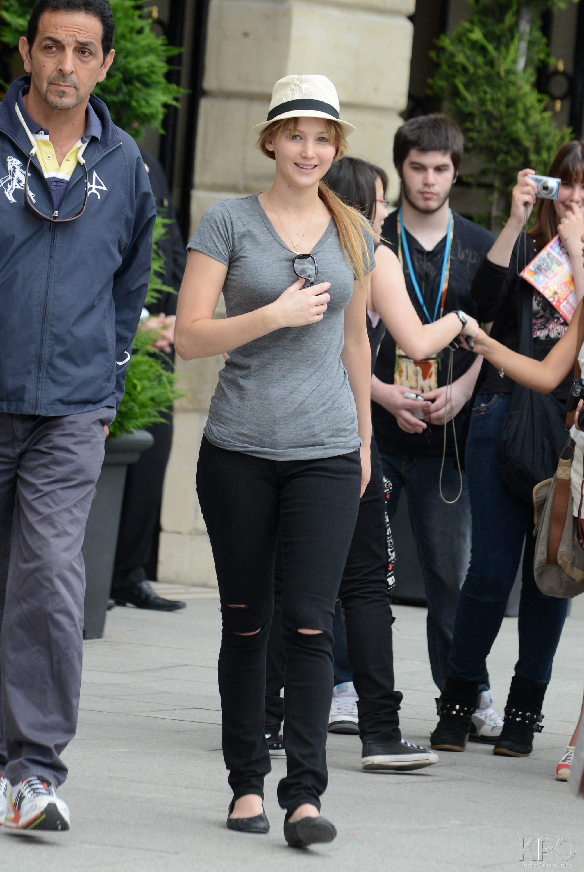 Jennifer Lawrence Pictures Jennifer Lawrence out about in Paris, France on 3-7-2012