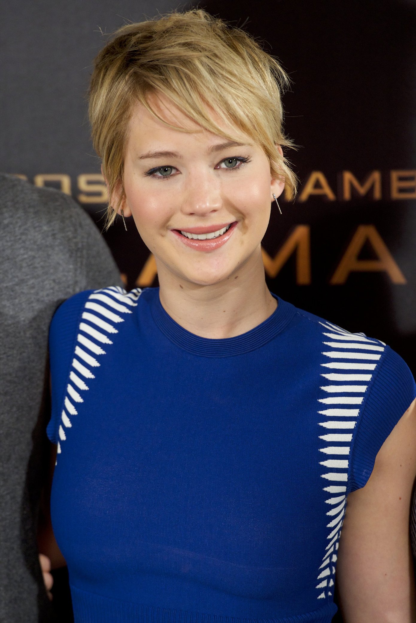Jennifer Lawrence Pictures Jennifer Lawrence The Hunger Games - Catching Fire Madrid Photocall on Nov 13, 2013