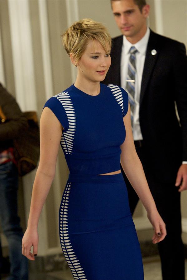 Jennifer Lawrence  The Hunger Games - Catching Fire  Madrid Photocall on Nov 13, 2013 