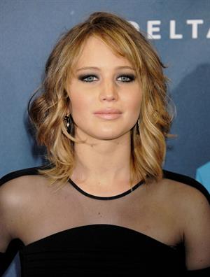 Jennifer Lawrence 24th Annual GLAAD Media Awards in Los Angeles, Apr. 20, 2013 