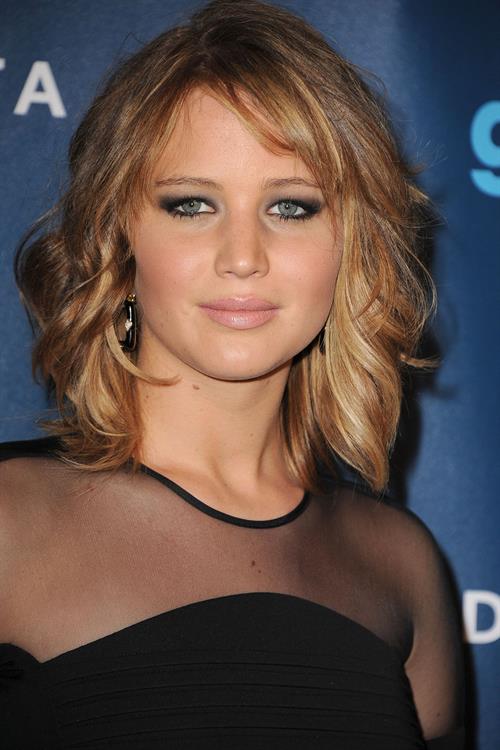 Jennifer Lawrence 24th Annual GLAAD Media Awards in Los Angeles, Apr. 20, 2013 