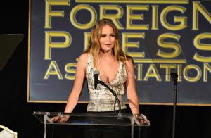Jennifer Lawrence The Hollywood Foreign Press Association Annual Installation Luncheon in L.A 9.8.2012 