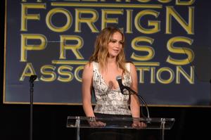 Jennifer Lawrence The Hollywood Foreign Press Association Annual Installation Luncheon in L.A 9.8.2012 